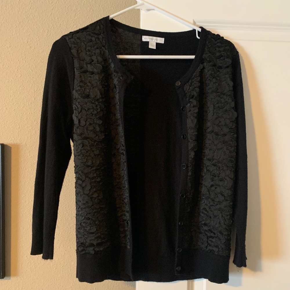 New York Company- Black Cardigan